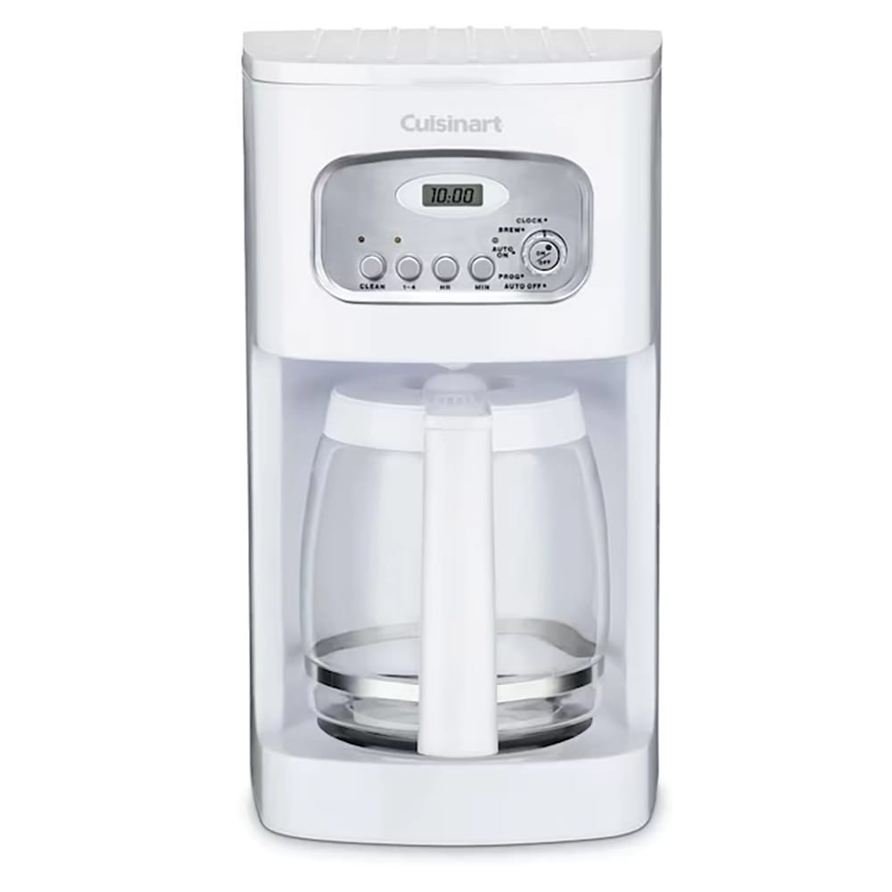 Cuisinart 12-Cup Residential Drip Coffee Maker, White