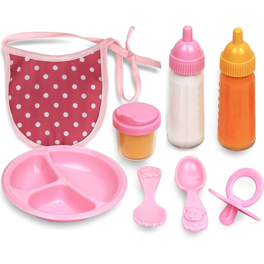 Click N' Play Baby Doll Feeding Set with Accessories