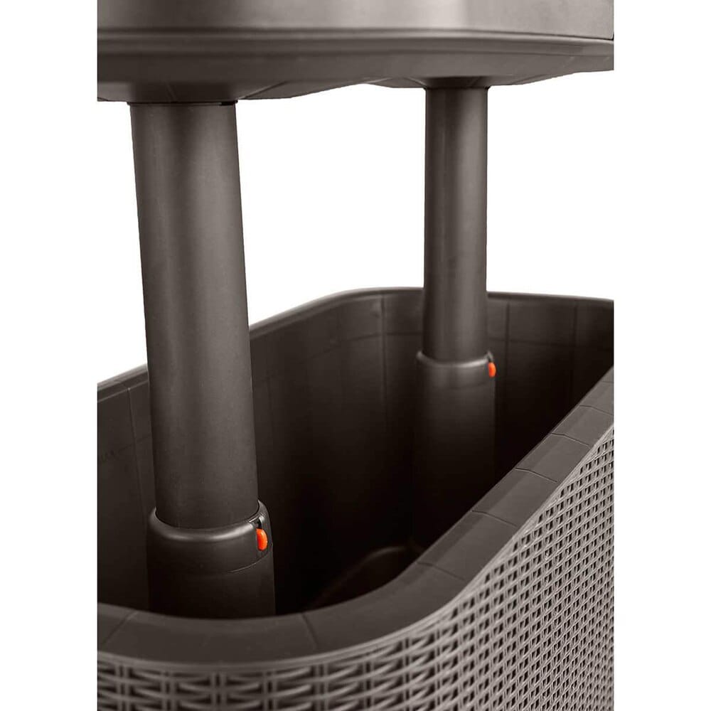 Keter Bevy Bar Table and Cooler Combo