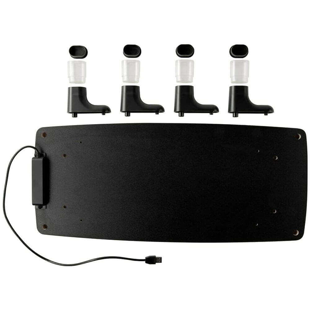 3M Adjustable Monitor Stand with 4-Port USB Hub