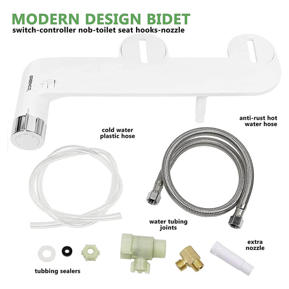 Greenco Slim Design Non-Electric Fresh Water Bidet