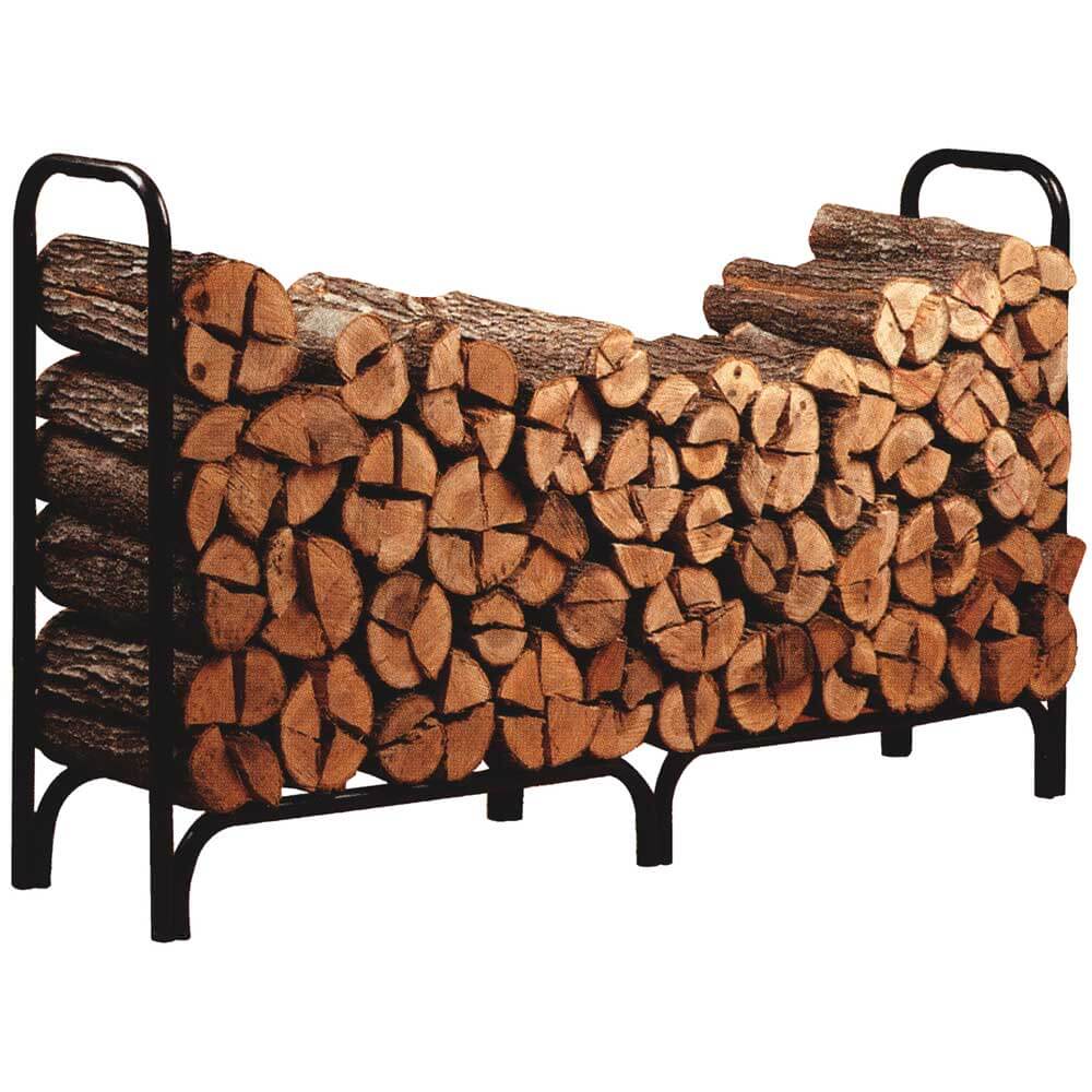 Outdoor Firewood Log Rack, 8'