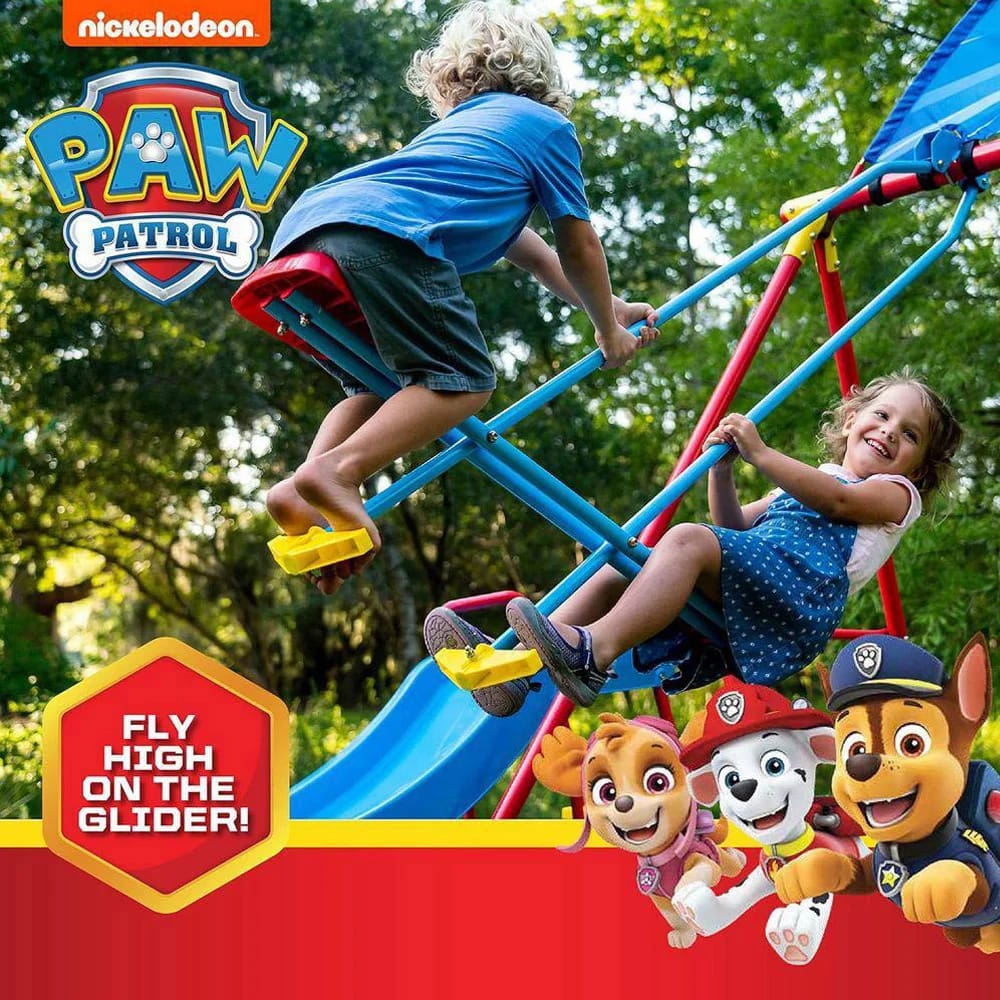 Swurfer Paw Patrol Swing Set with Glider