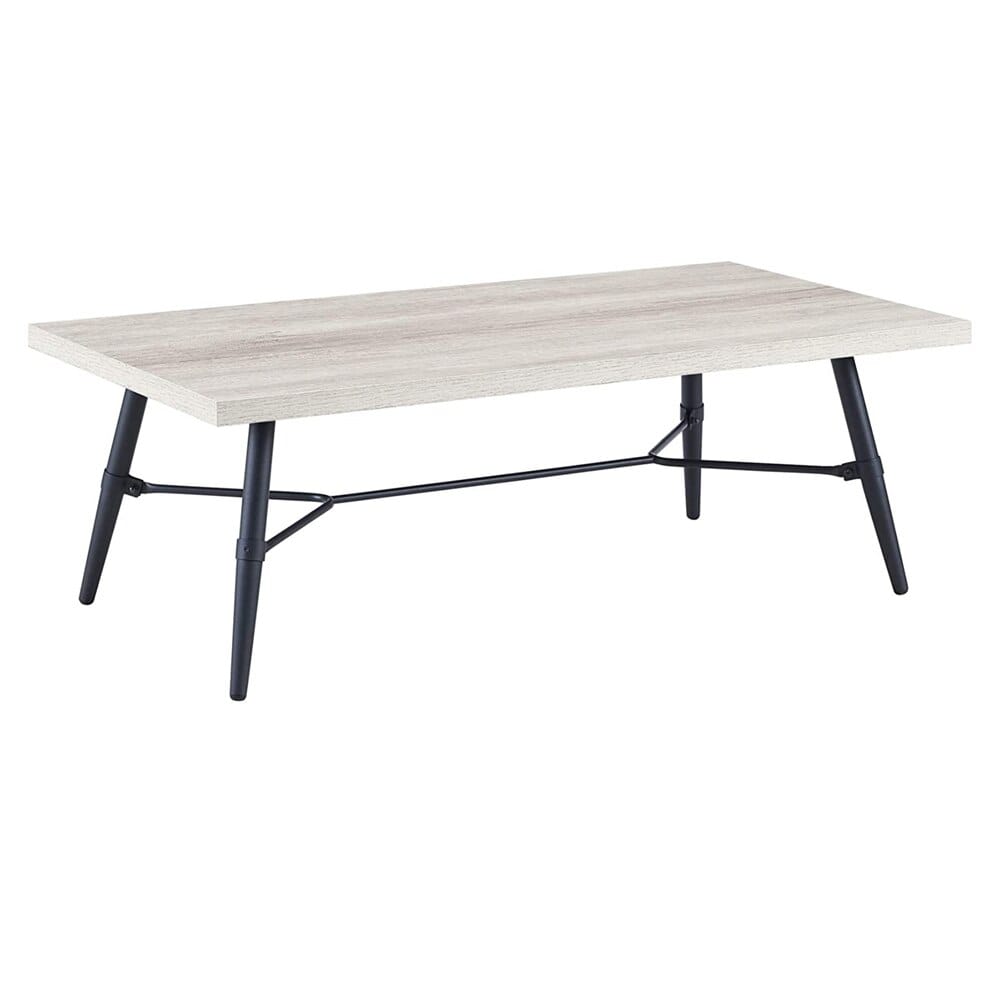 Classic Brands Cameron Classic Farmhouse Coffee Table, Medium White