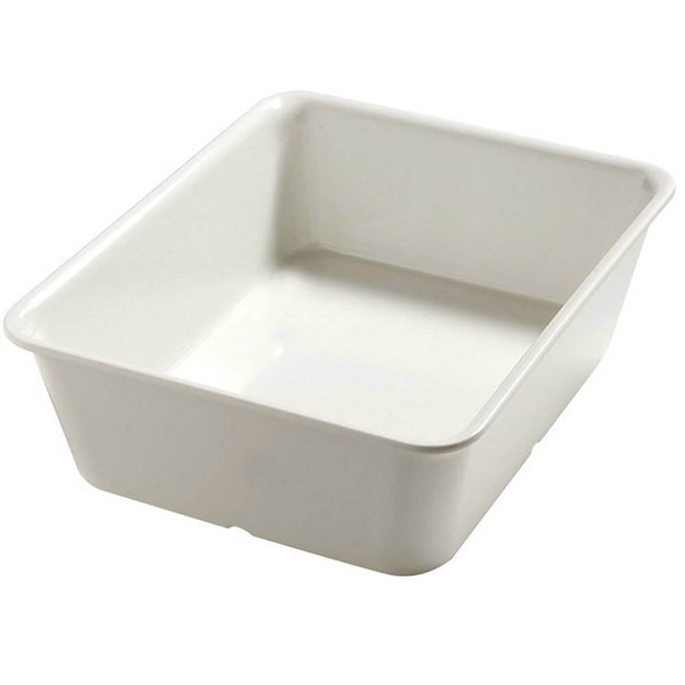 Carlisle 4" Balsam Melamine Half-Size Food Pan, Bavarian Cream