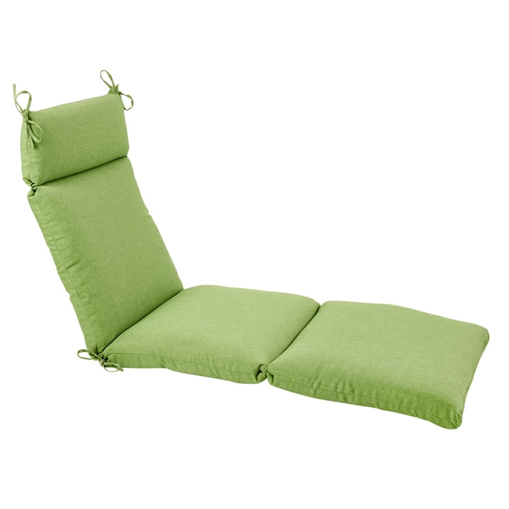 Outdoor Chaise Cushion, Green