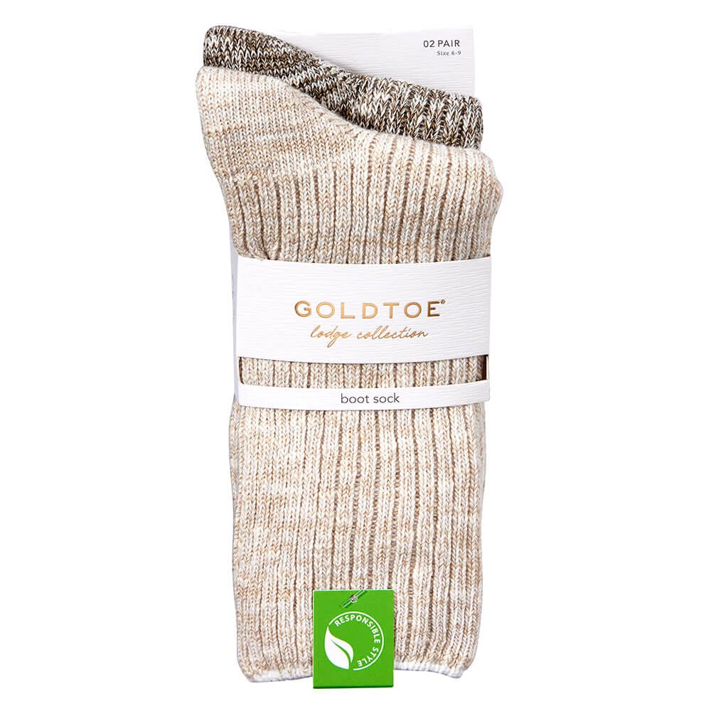 Gold Toe Women's Boot Socks, 2 Pack