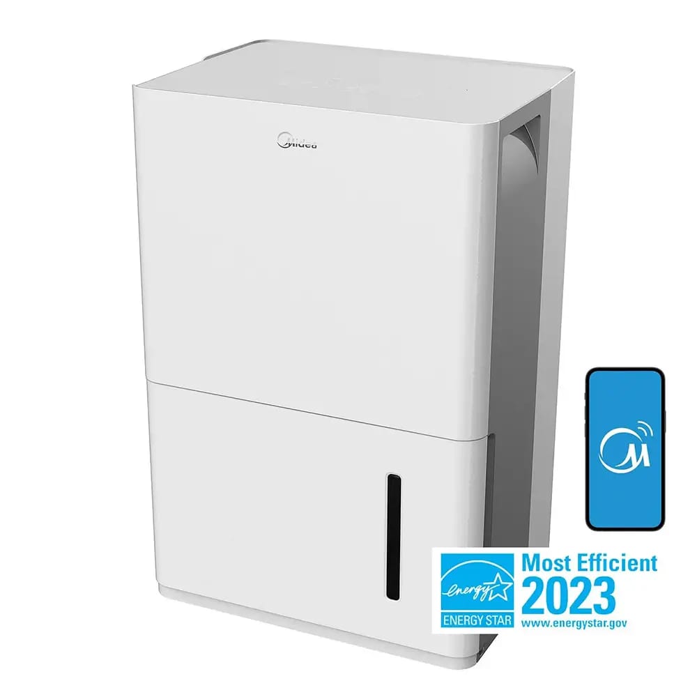 Midea 35-Pint Dehumidifier, White (Factory Refurbished)