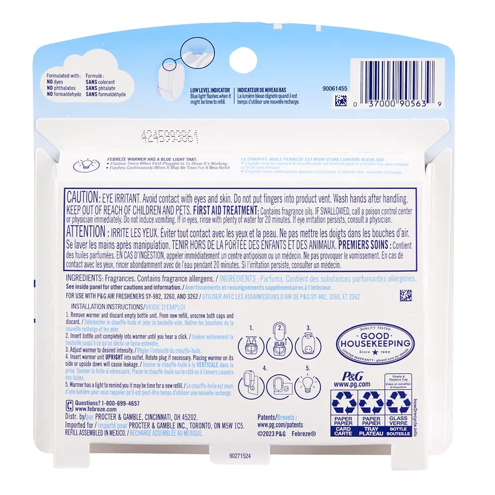 Febreze Berry & Bramble Oil Plug Refills, 2 ct
