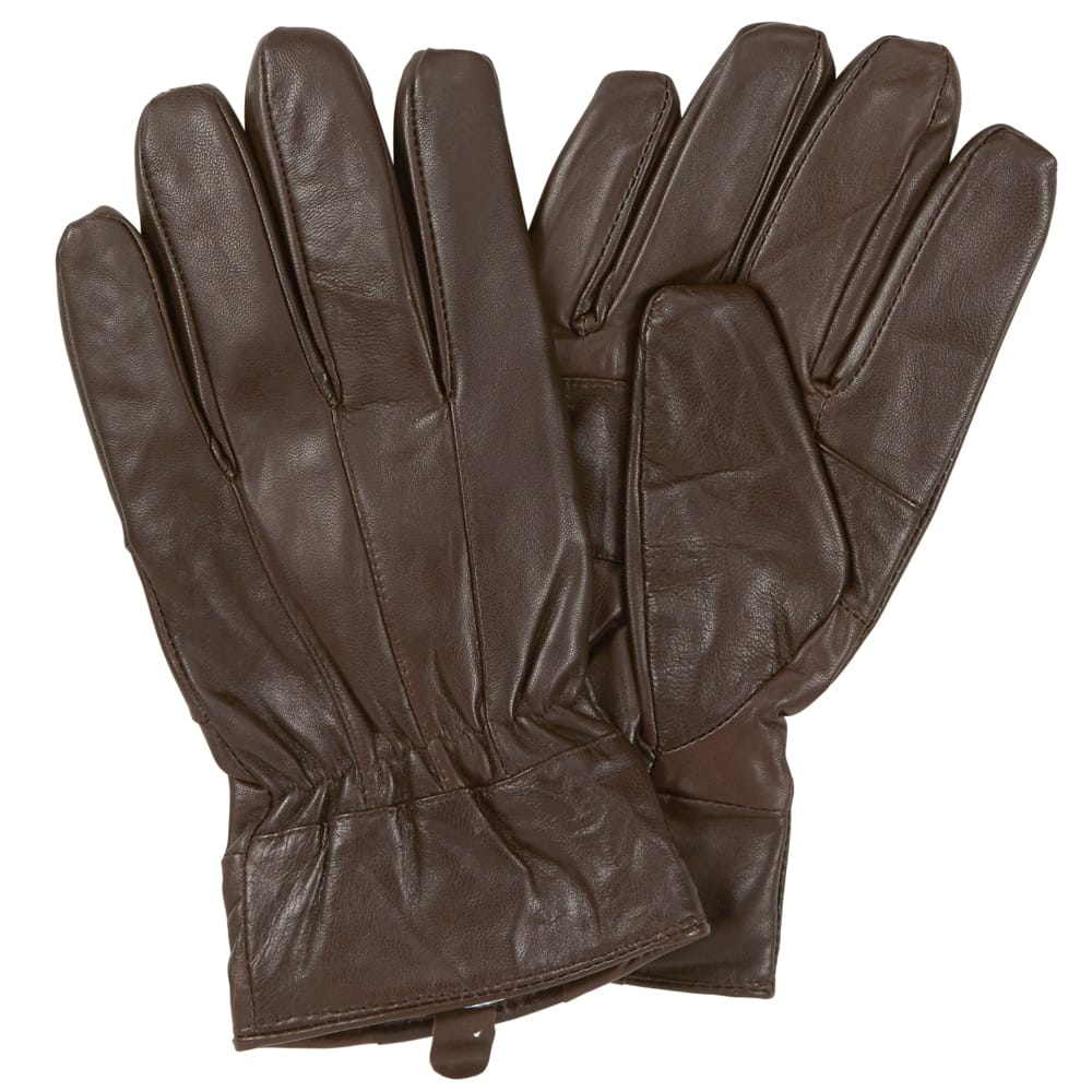 Men's Leather Gloves, Brown