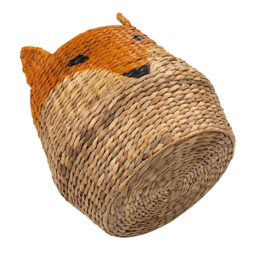 Honey-Can-Do Hyacinth Fox Face Storage Baskets, Set of 2