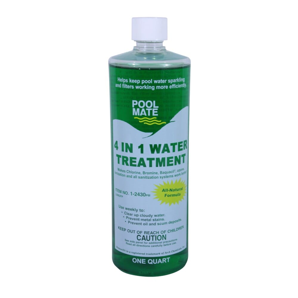 Pool Mate 4-In-1 Water Treatment, 1 Qt