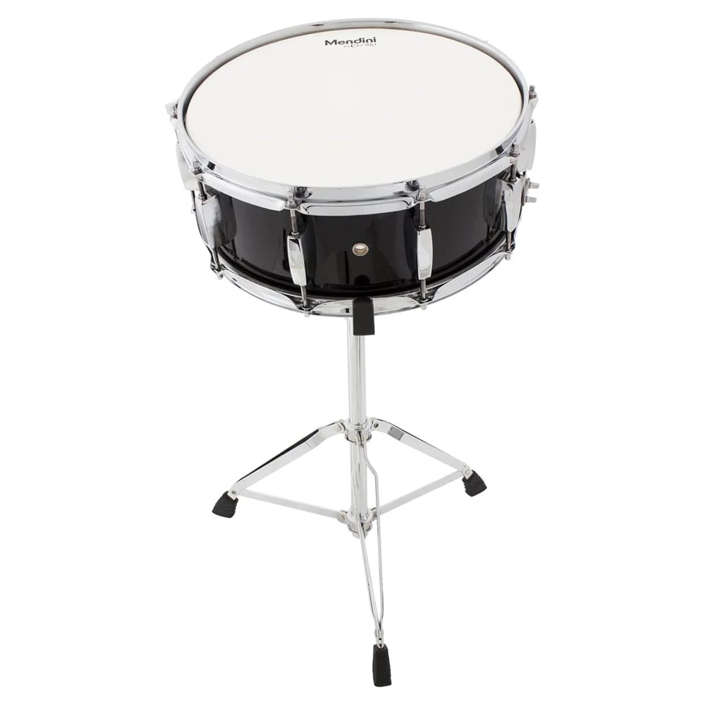 Mendini Student Snare Drum Set, Black