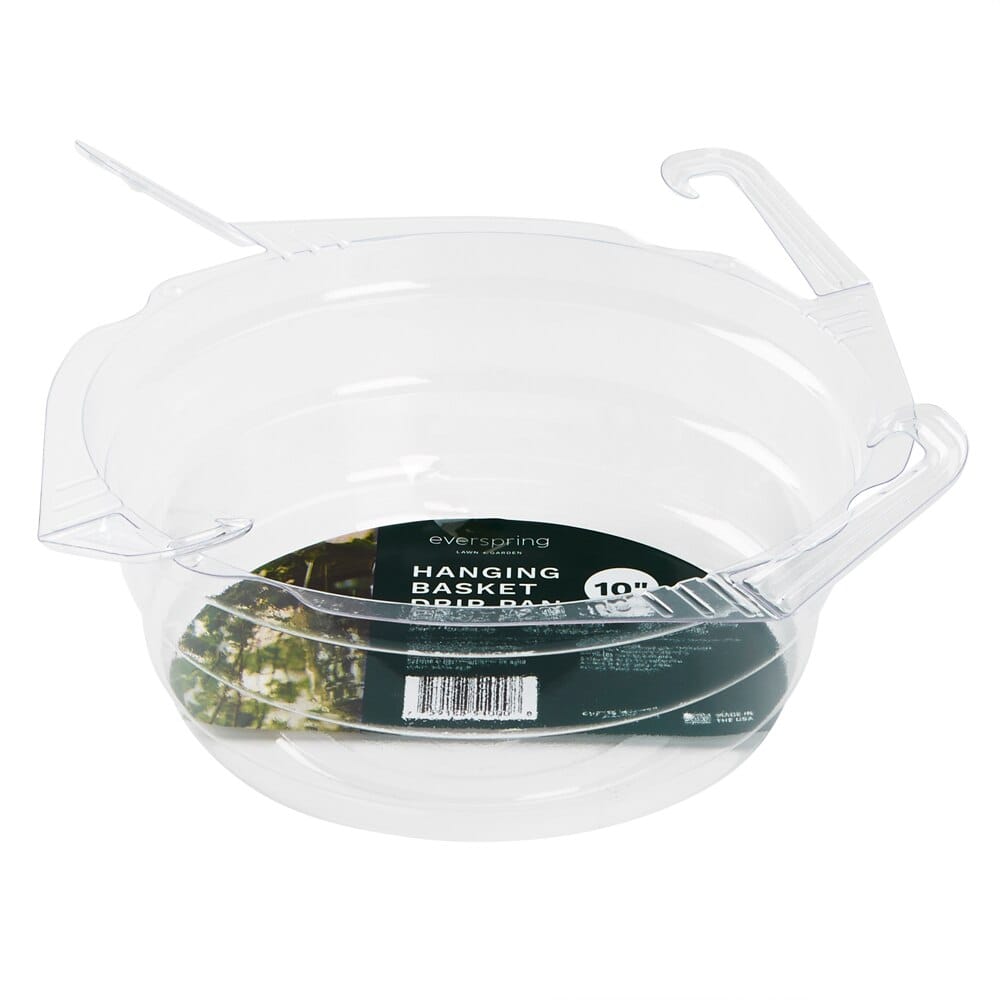 Hanging Basket Drip Pan Liner, 10"