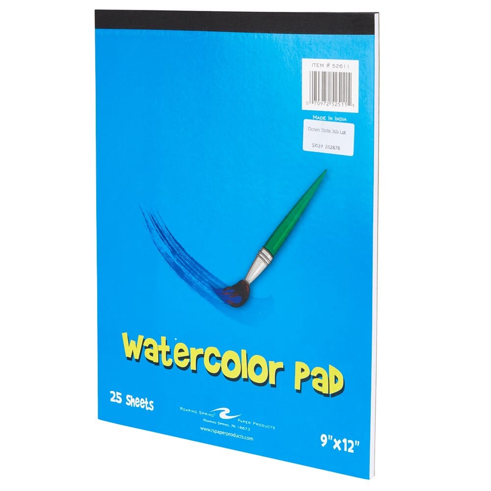 Roaring Springs Watercolor Pad, 25 Sheets