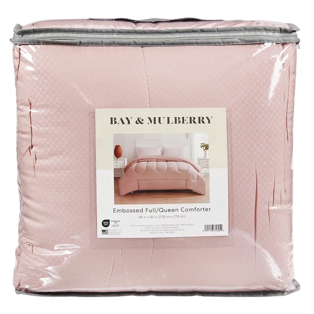 Bay & Mulberry Full/Queen Embossed Comforter