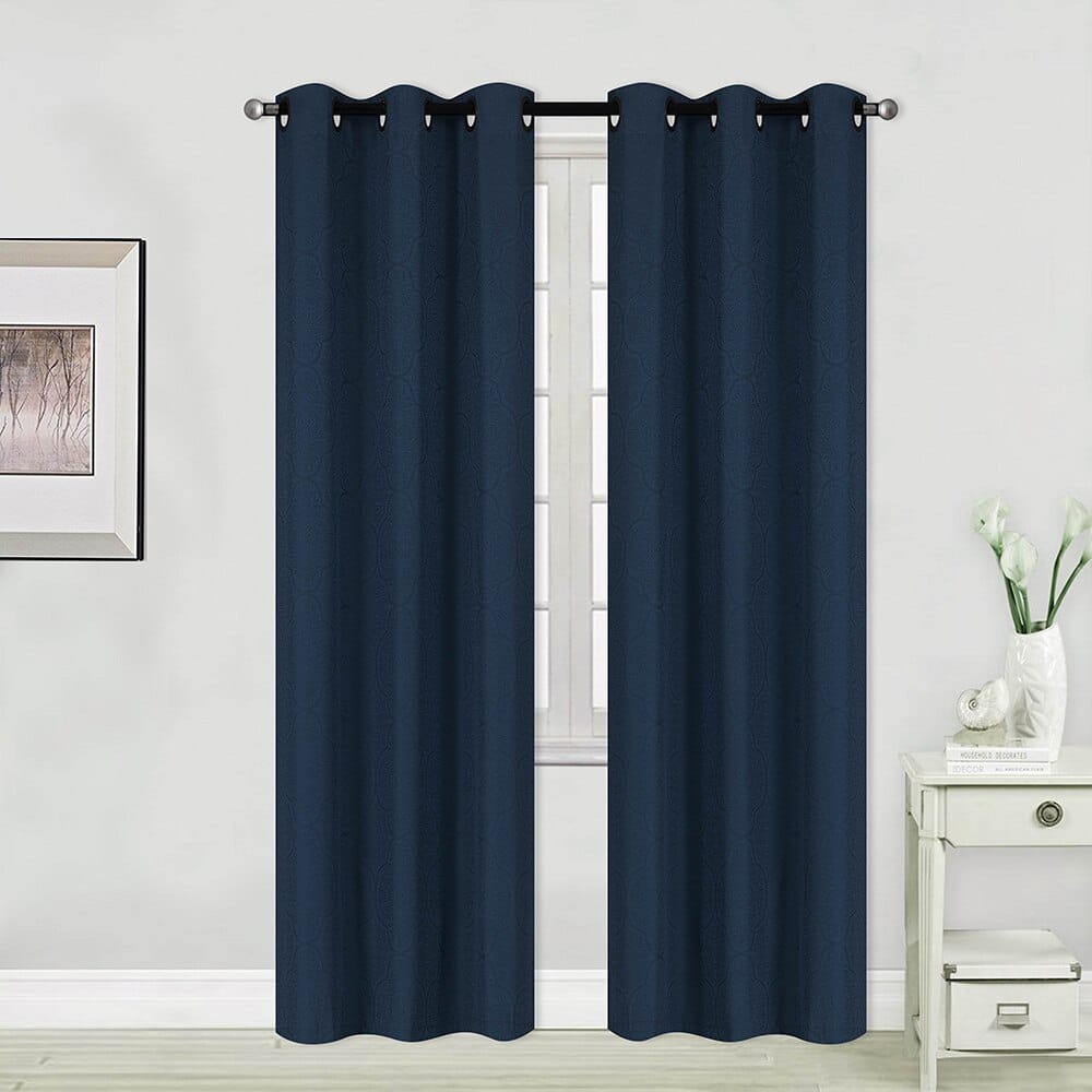 37" x 84" Energy Saving Foam Back Panel Curtains, 2 Count