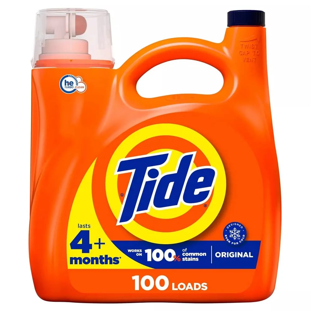 Tide Original Liquid Laundry Detergent, 132 oz