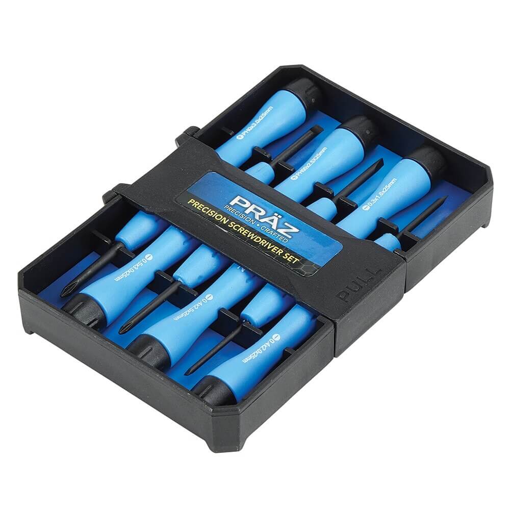PRAZ Precision Screwdriver Set, 6-Piece