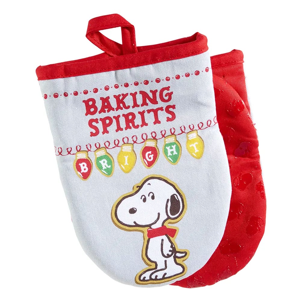 Peanuts X-Mas Mini Oven Mitts, 2 Count