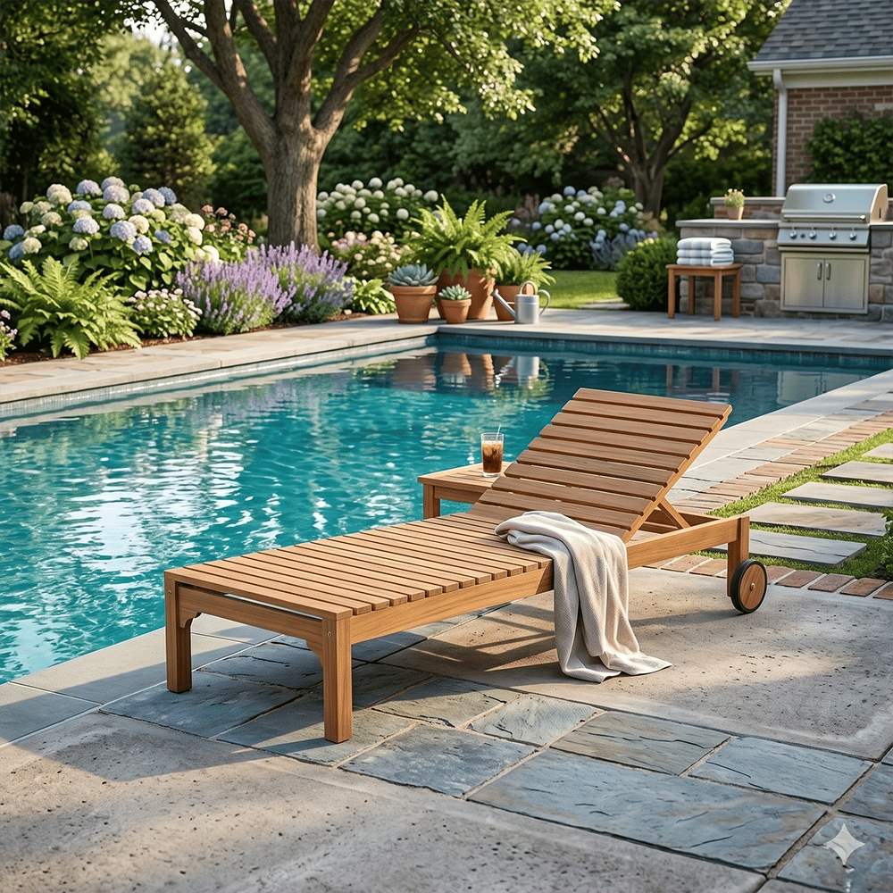 Teak Lounge Chair