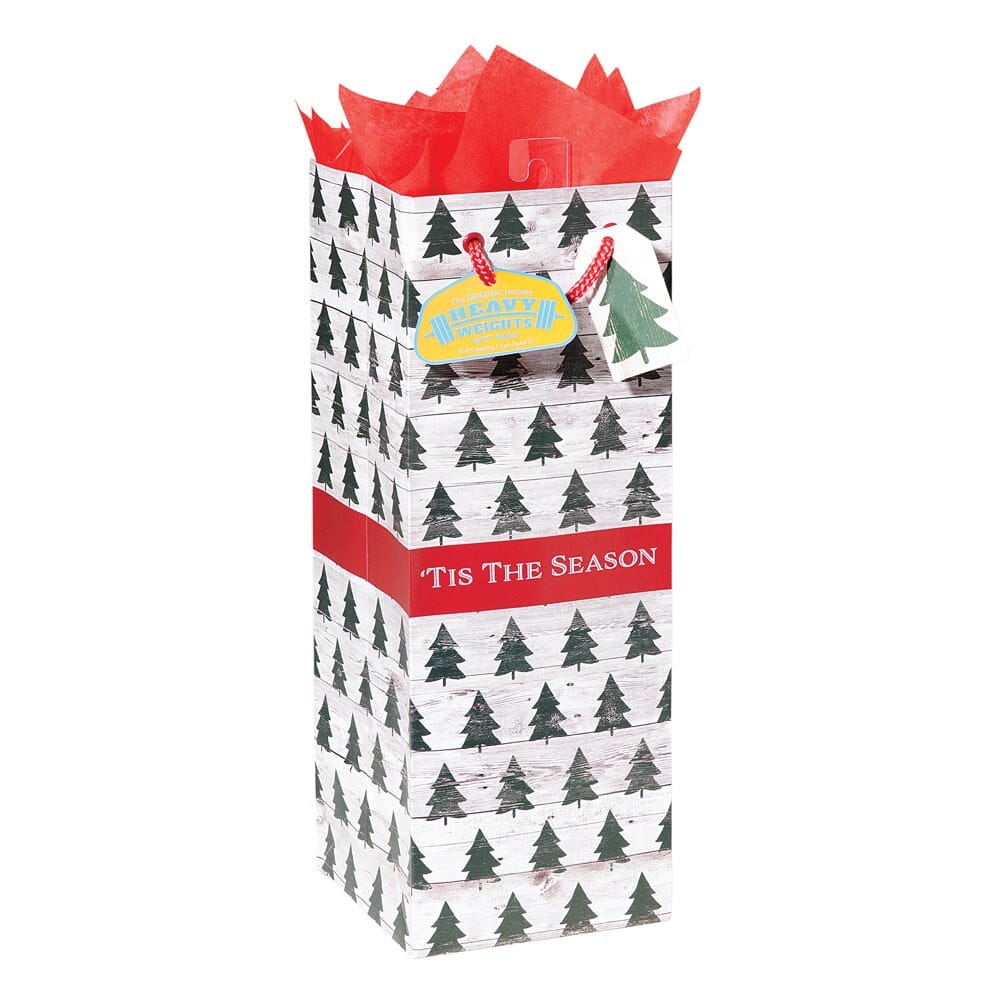 Oversized Heavyweight Bottle Christmas Gift Bag