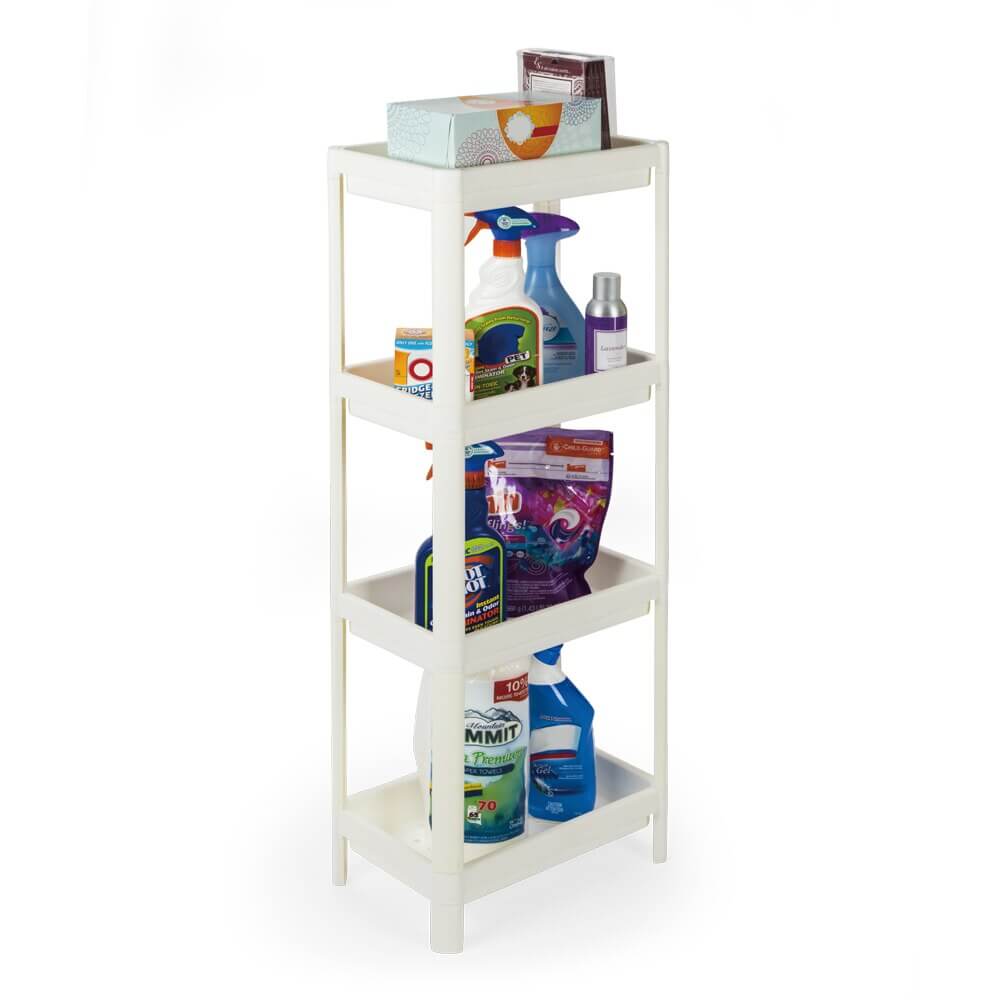 4-Tier Ventilated Shelf