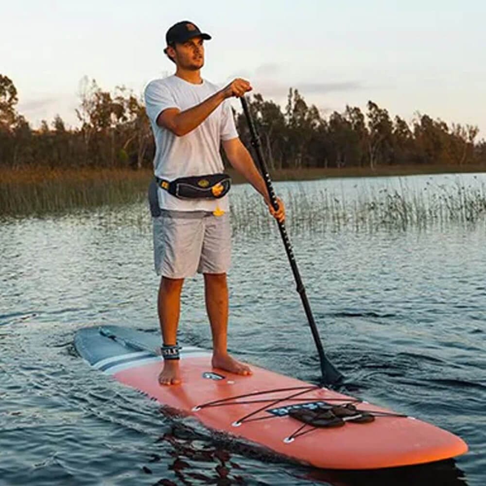 ISLE Cruiser 10'5" Hard Stand Up Paddle Board Package, Coral