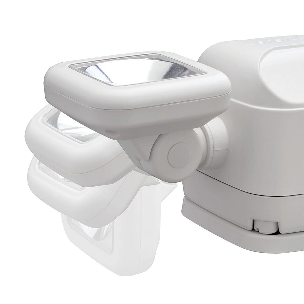Mr. Beams 500 Lumen Wireless Motion Sensing LED Spotlight, White