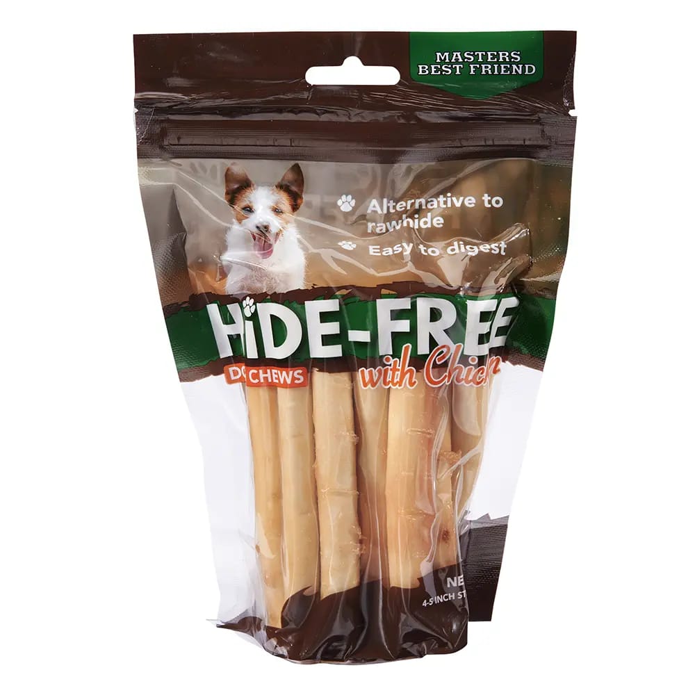 Hide Free with Chicken Dog Chews, 18 Count