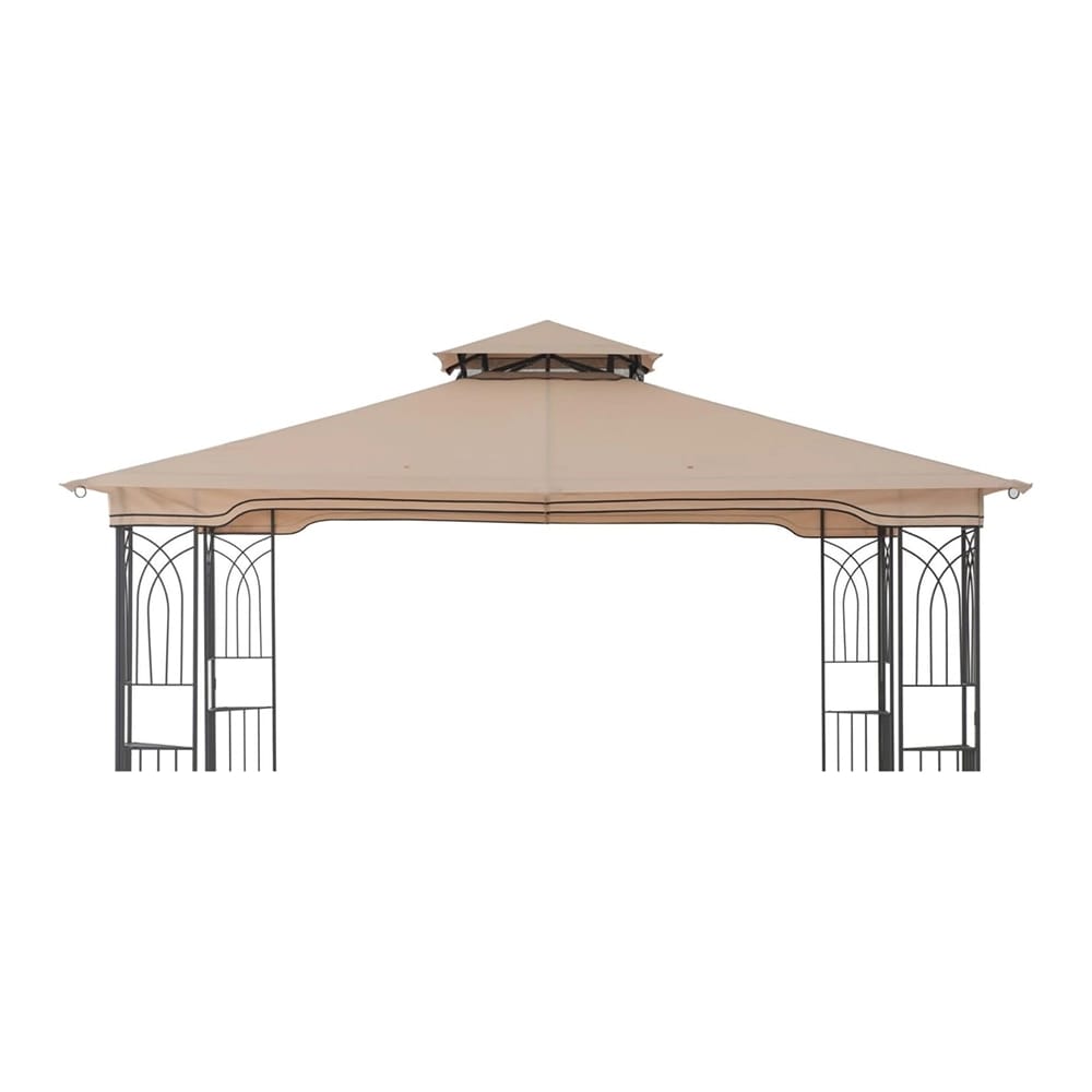 Regency II Patio Gazebo Replacement Canopy, Tan
