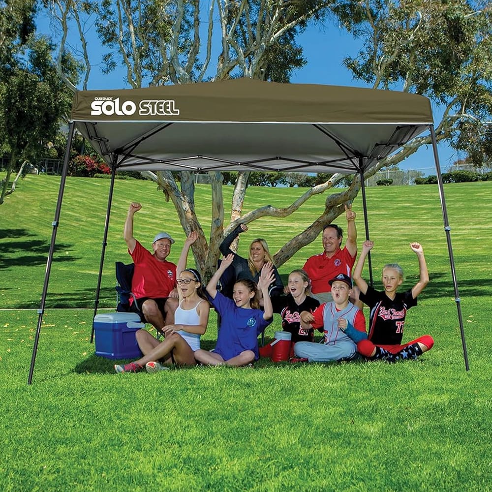 Quik Shade 11' x 11' Pop-Up Canopy, Olive
