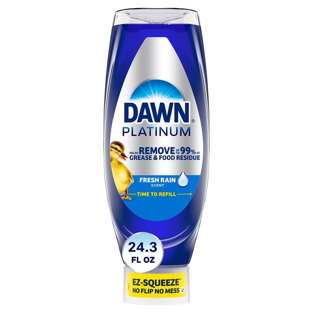 Dawn Platinum EZ-Squeeze Liquid Dish Detergent, 24.3 oz