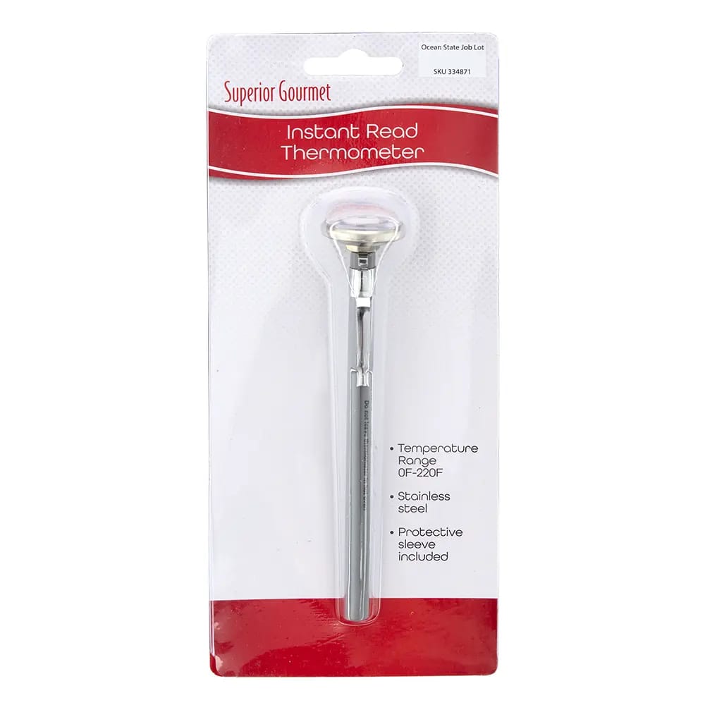 Superior Gourmet Stainless Steel Instant Read Thermometer
