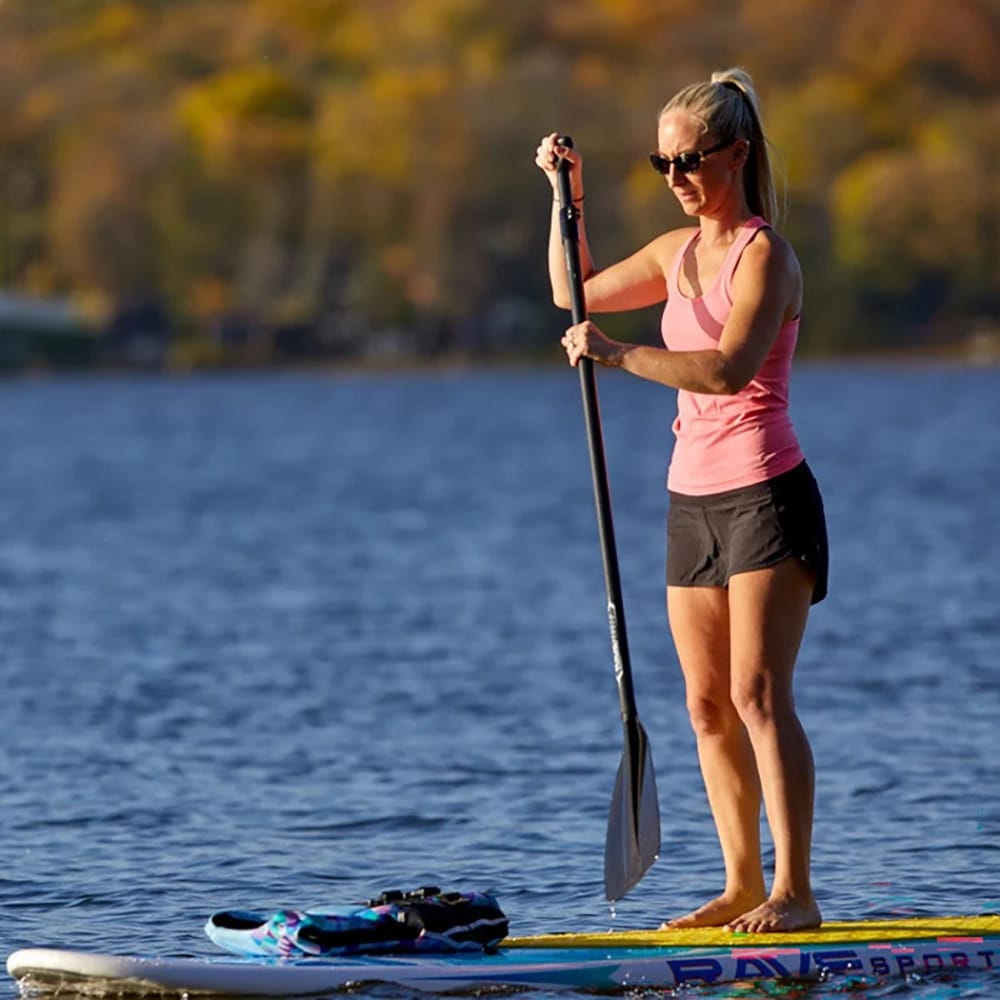RAVE Sports 10' 9" Stand Up Paddle Board, Kiwi Palm