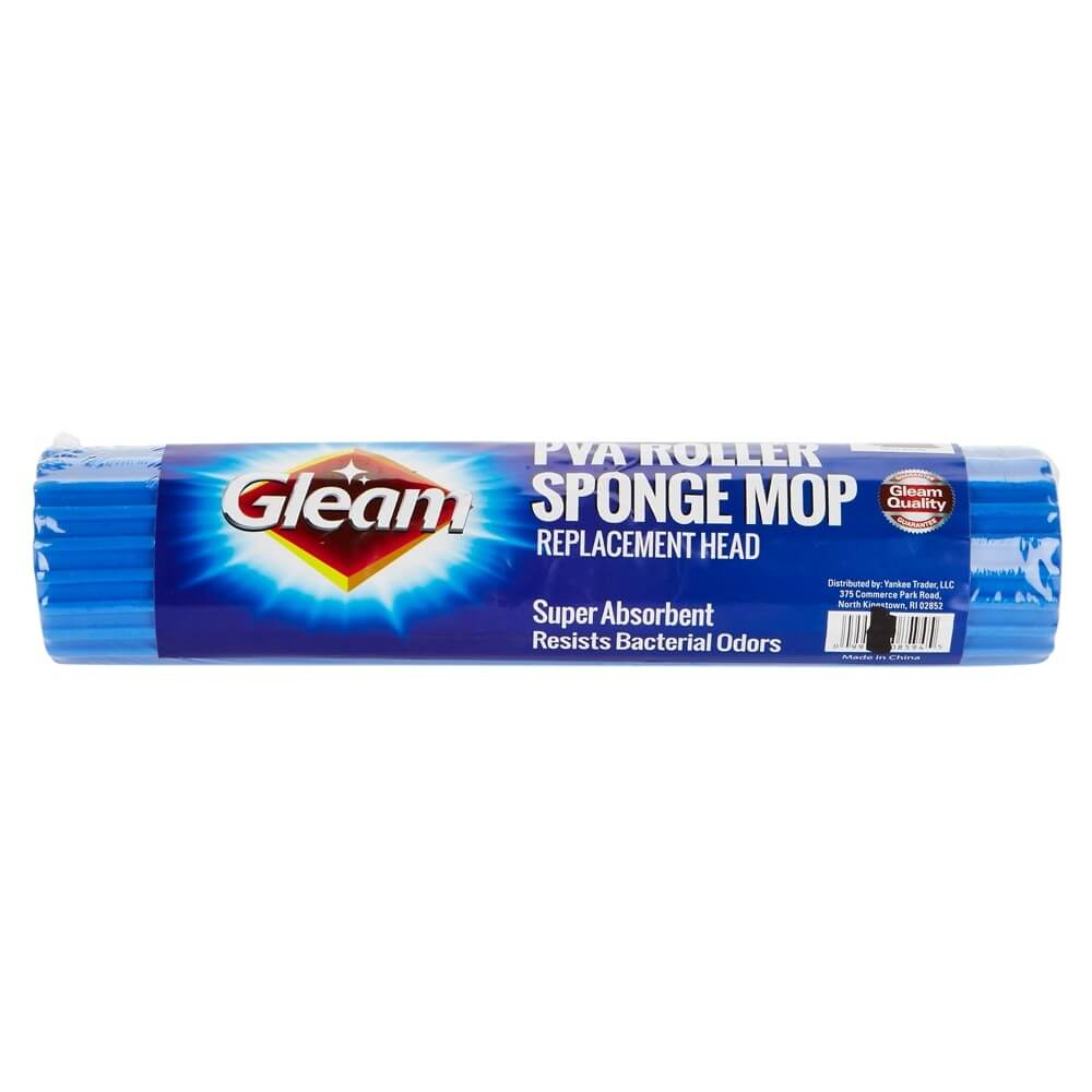 Gleam PVA Roller Sponge Mop Replacement Head