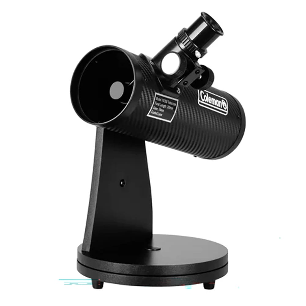 Coleman AstroWatch Dobsonian D76mm x 300mm Reflector Telescope, Black