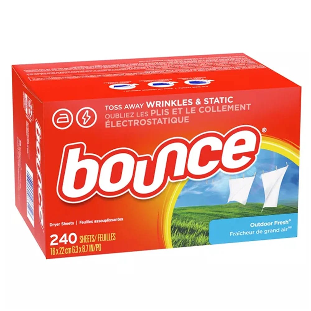 Bounce Outdoor Fresh Dryer Sheets, 240 Count