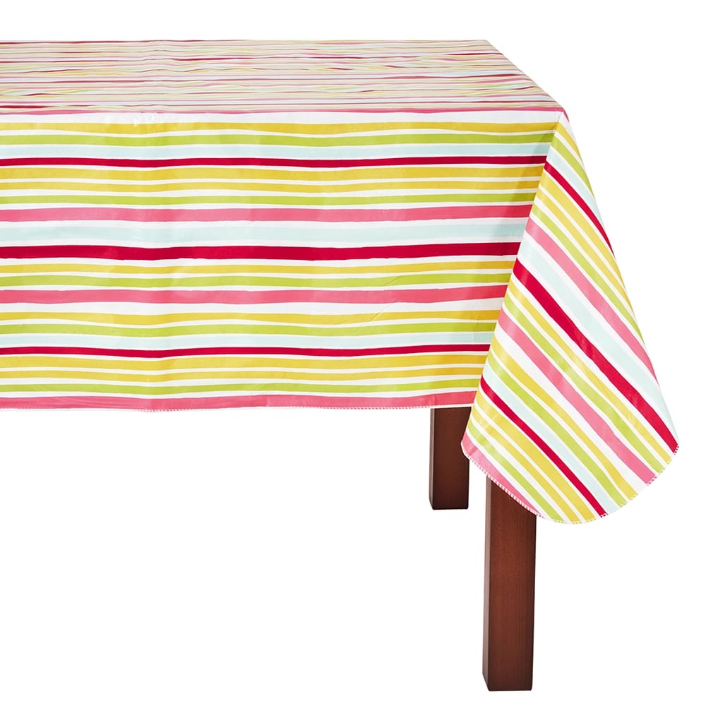 Brites Vinyl Tablecloth with Flannel Backing