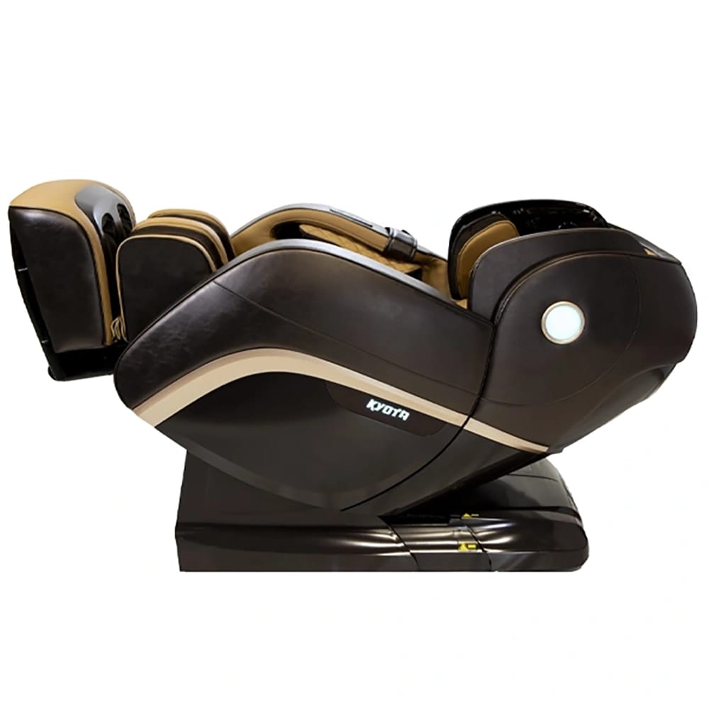 Kyota Kokoro M888 4D Massage Chair, Brown/Saddle (Factory Refurbished)
