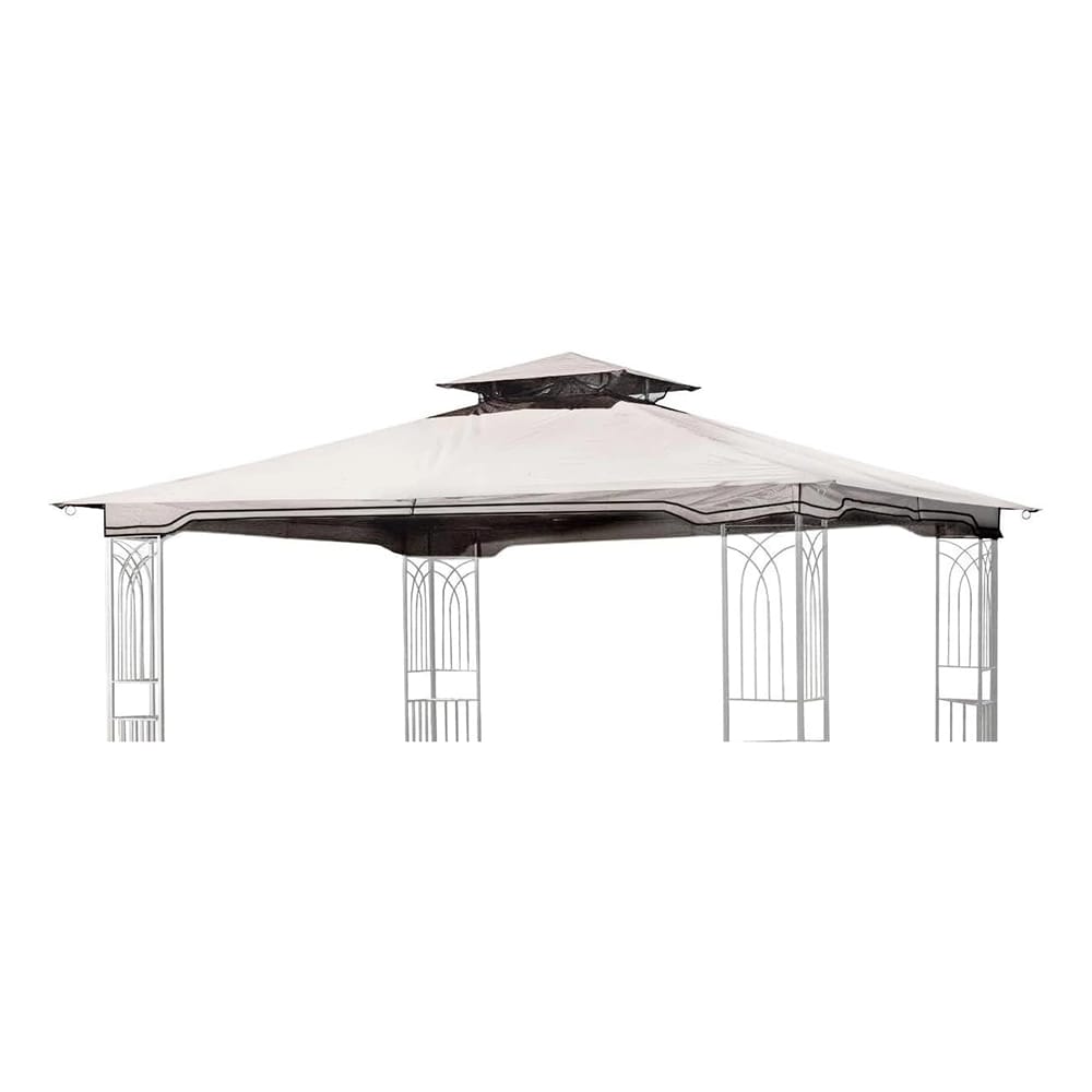 Regency II Gazebo Replacement Canopy, Gray