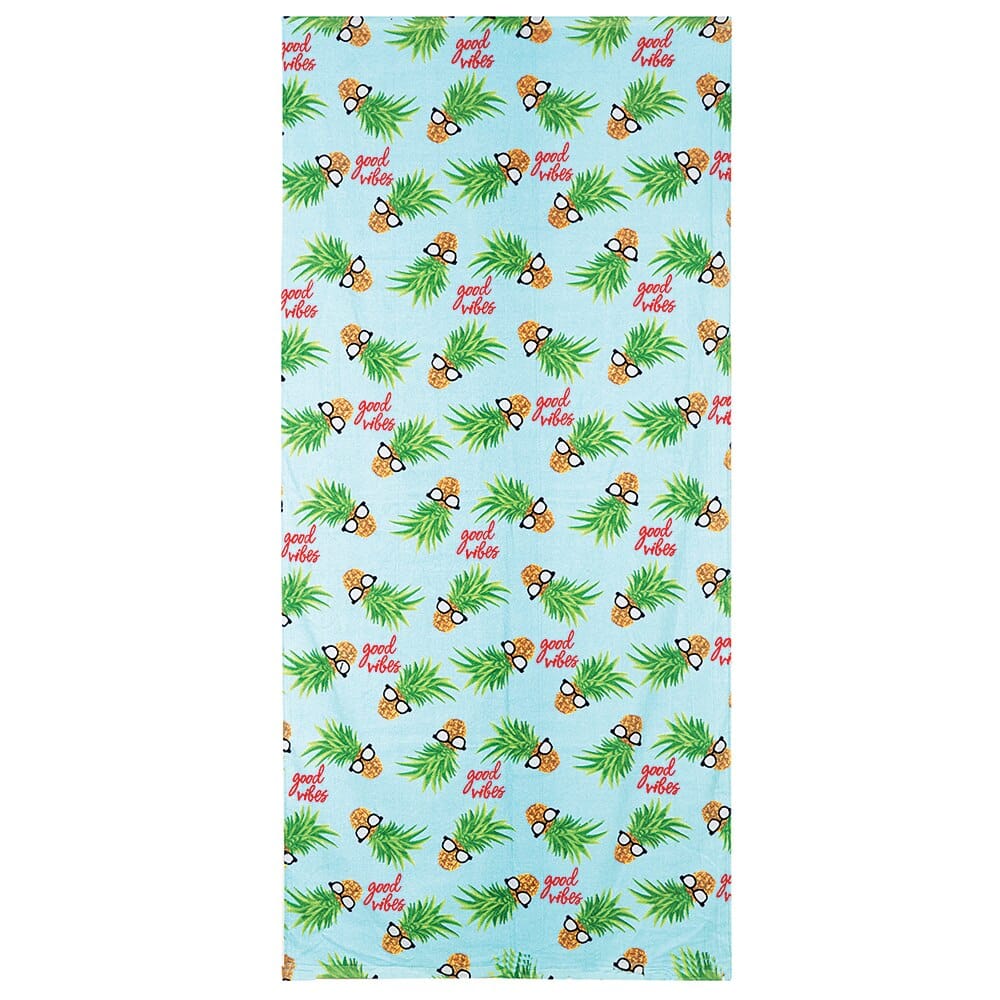 Cotton Printed Kids Beach Towel, 28" x 58"