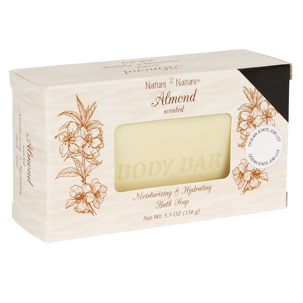 Nature 2 Nature Almond Bath Soap, 5.5 oz