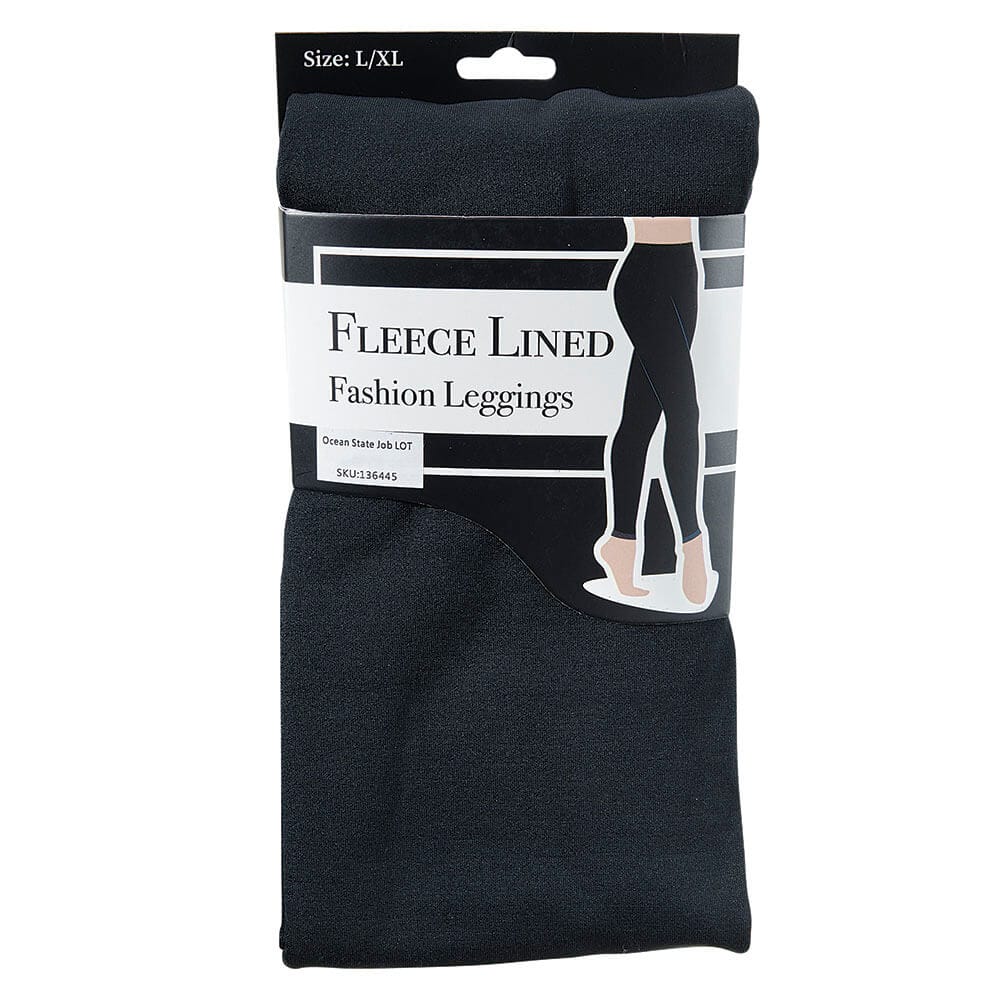 Fleece Lined Fashion Leggings