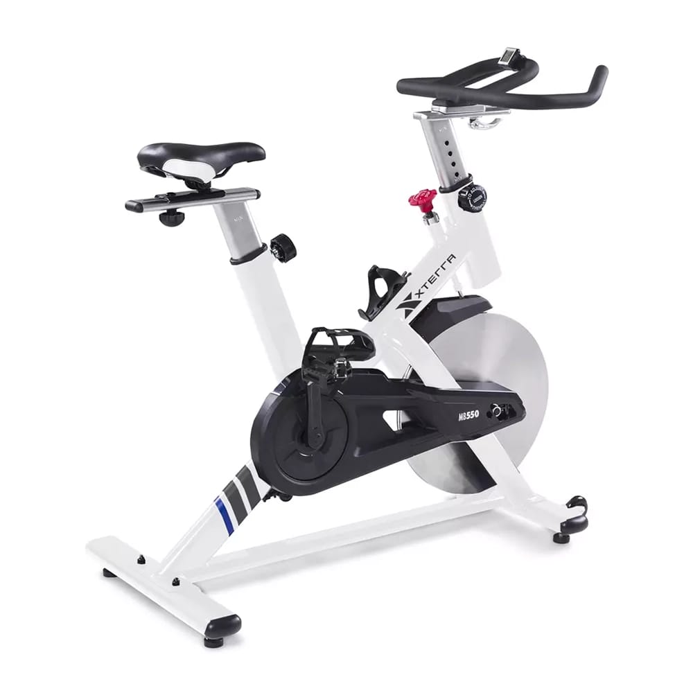 XTERRA Fitness Indoor Cycle Bike, White