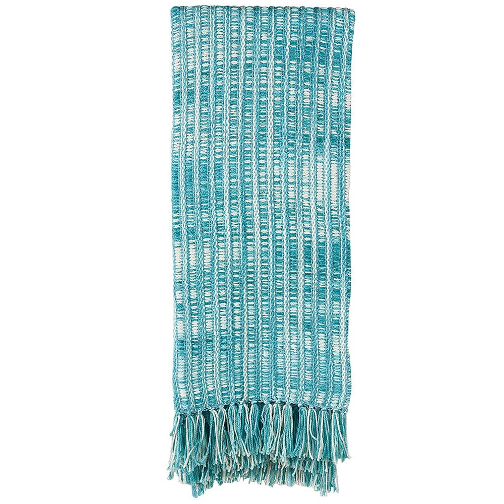 Coastal Collection Chenille Throw Blanket