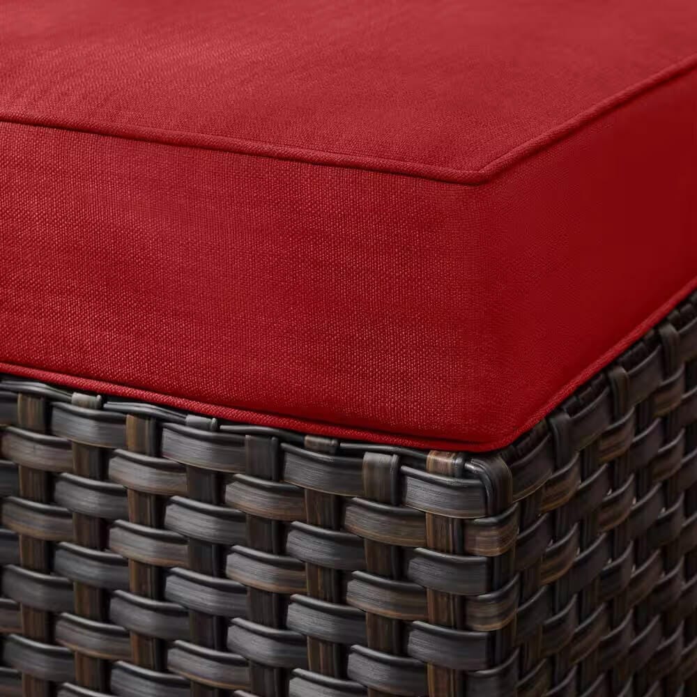 StyleWell Sharon Hill 5Piece Resin Wicker Patio Conversation Set