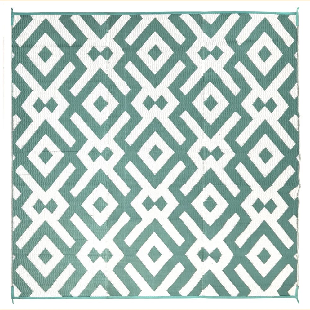 Aurora 9'x9' Reversible Patio Rug