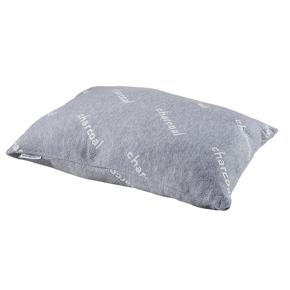 Beverly Hills Polo Club Charcoal Sleeping Pillow, 28"