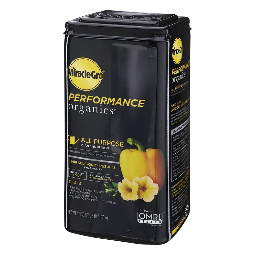 Miracle-Gro Performance Organics All Purpose Plant Nutrition, 3 lbs